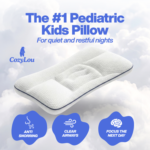 CozyLou™ Anti Snoring Kids Pillow