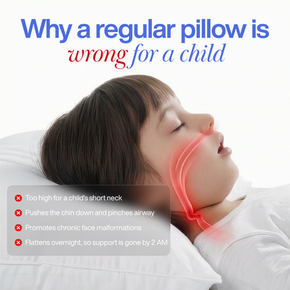 CozyLou™ Anti Snoring Kids Pillow